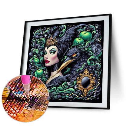 Dark Villain-Maleficent - Full Square Drill Diamond Painting 40*40CM