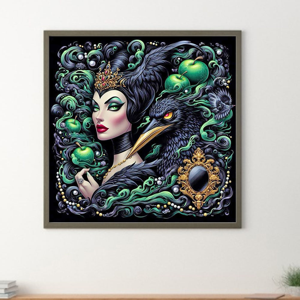 Dark Villain-Maleficent - Full Square Drill Diamond Painting 40*40CM