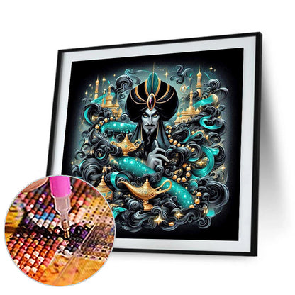 Dark Villain-Aladdin¡¯S Magic Lamp - Full Square Drill Diamond Painting 40*40CM