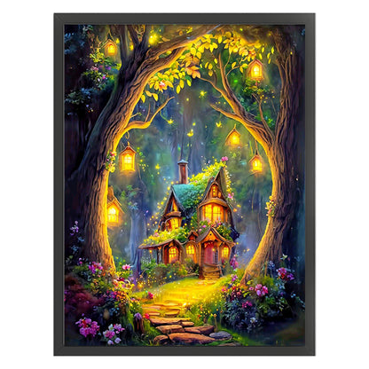 Dream Tree House - 11CT Stamped Cross Stitch 50*65CM