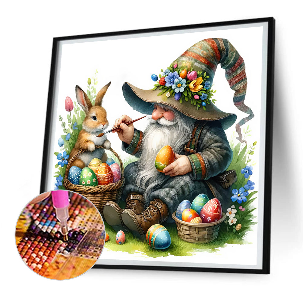 Goblin And Rabbit - Full Round Drill Diamond Painting 30*30CM