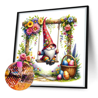 Goblin Swing Easter Egg - Full Round Drill Diamond Painting 30*30CM