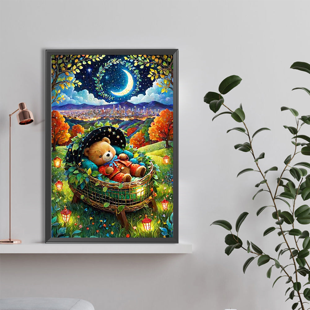 Bear - Full Round Drill Diamond Painting 40*60CM