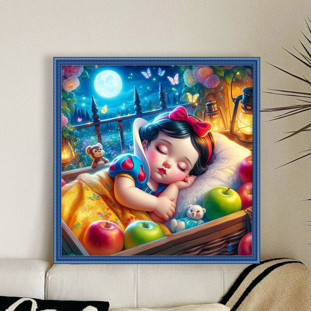 Disney-Snow White - 11CT Stamped Cross Stitch 50*50CM