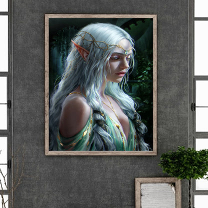 Elf Fairy - Full Round Drill Diamond Painting 40*50CM