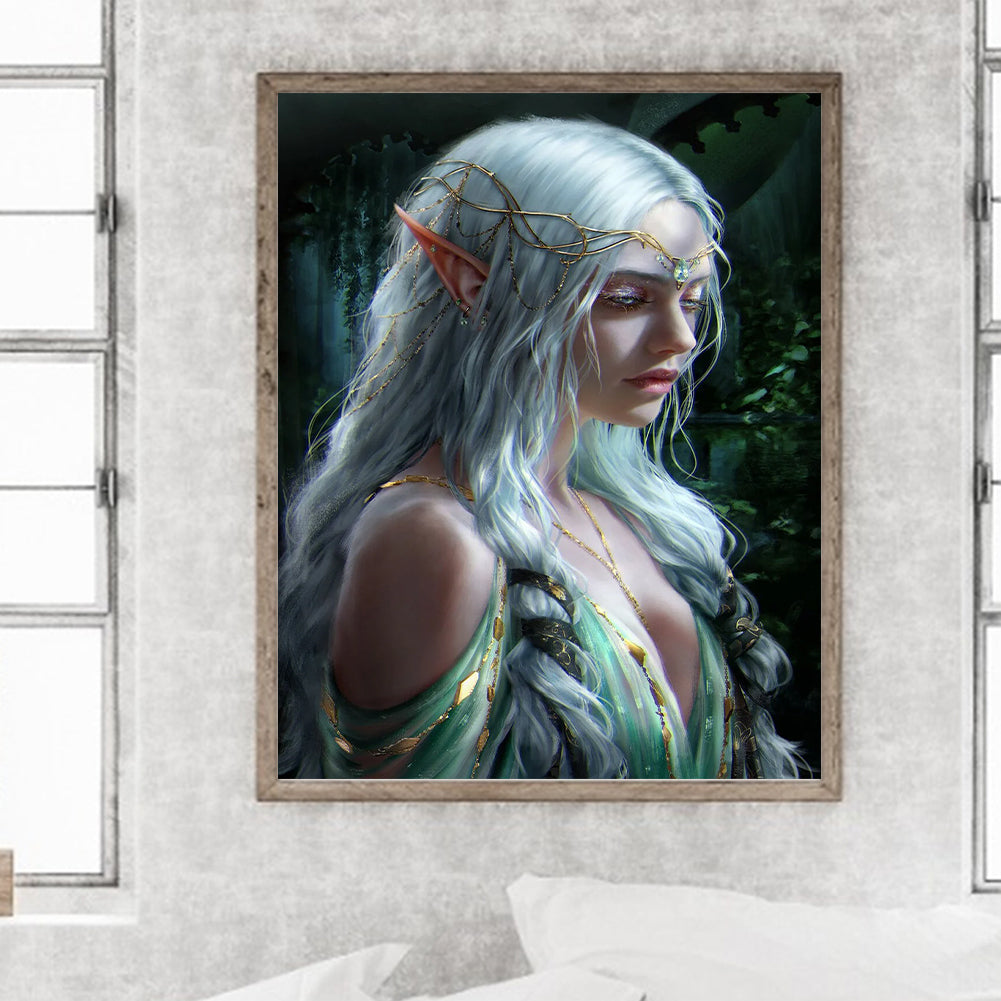 Elf Fairy - Full Round Drill Diamond Painting 40*50CM