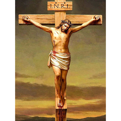 Jesus - Full Round Drill Diamond Painting 30*40CM