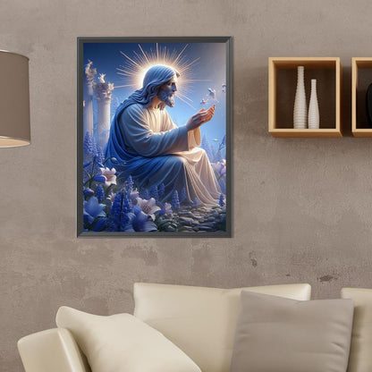 Jesus - Full Round Drill Diamond Painting 30*40CM