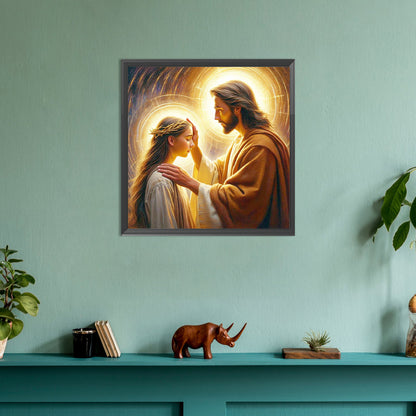 Jesus Loves You - Full Round Drill Diamond Painting 30*30CM