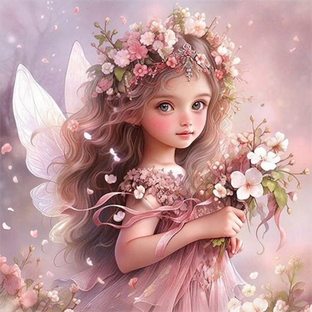 Butterfly Fairy - Full Square Drill Diamond Painting 50*50CM