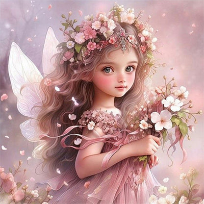 Butterfly Fairy - Full Square Drill Diamond Painting 50*50CM
