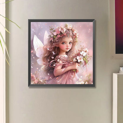 Butterfly Fairy - Full Square Drill Diamond Painting 50*50CM