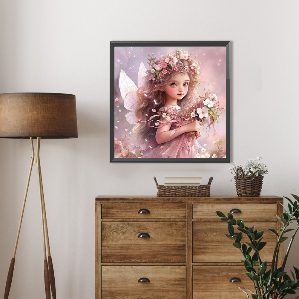 Butterfly Fairy - Full Square Drill Diamond Painting 50*50CM