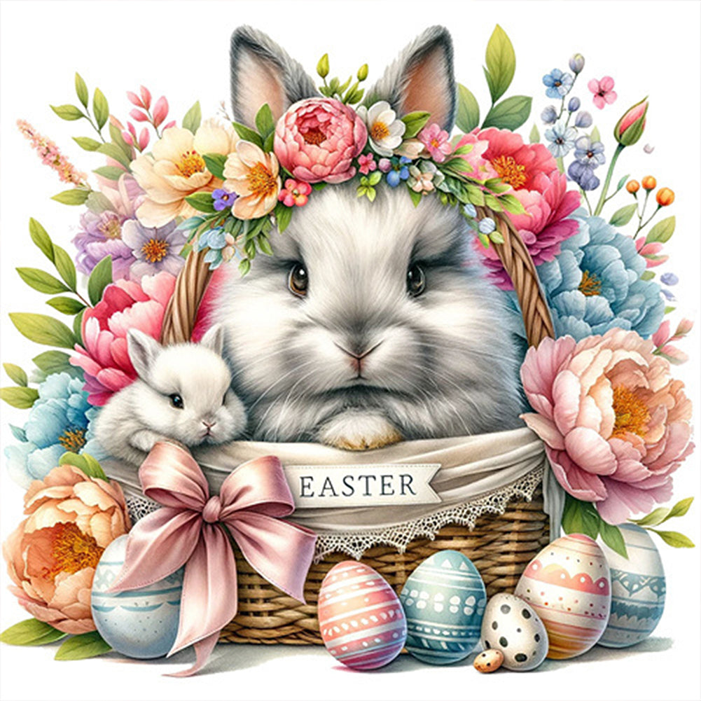 Easter Bunny - Full Square Drill Diamond Painting 40*40CM