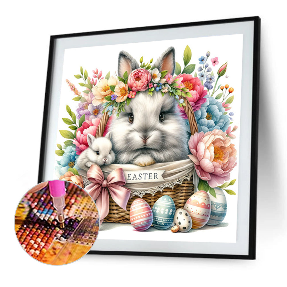 Easter Bunny - Full Square Drill Diamond Painting 40*40CM