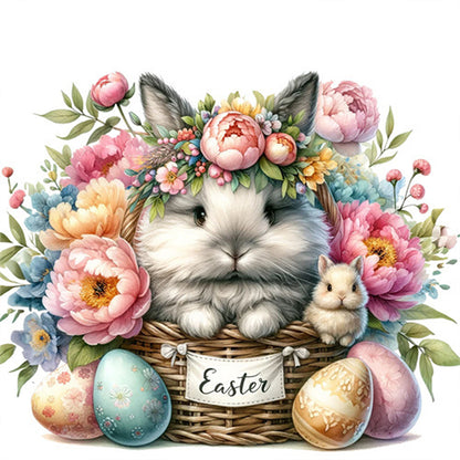 Easter Bunny - Full Square Drill Diamond Painting 40*40CM