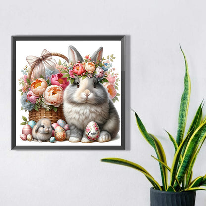 Easter Bunny - Full Square Drill Diamond Painting 40*40CM