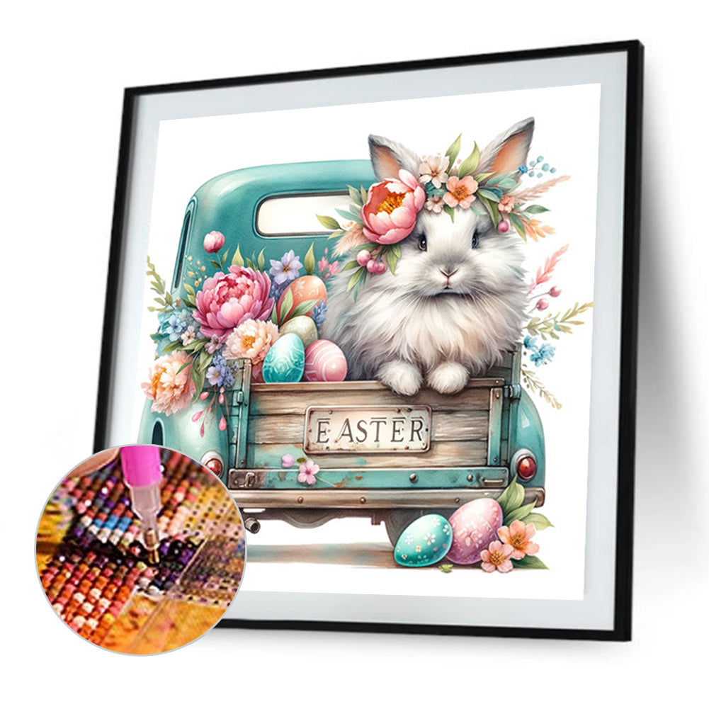 Easter Bunny - Full Square Drill Diamond Painting 40*40CM