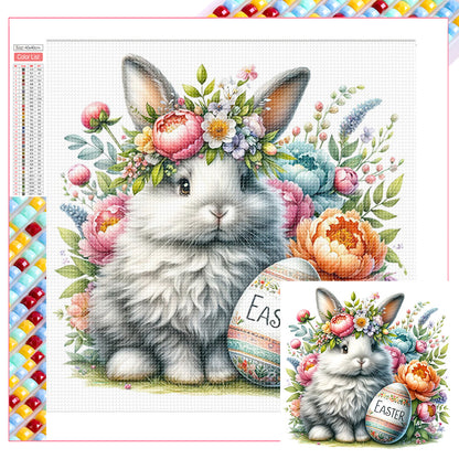 Easter Bunny - Full Square Drill Diamond Painting 40*40CM