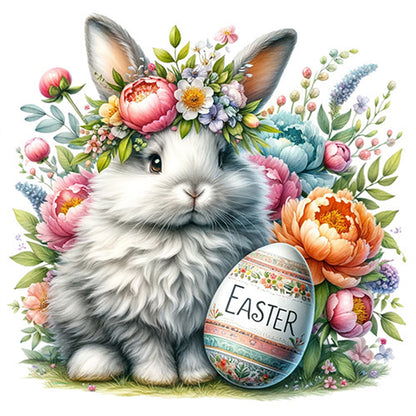 Easter Bunny - Full Square Drill Diamond Painting 40*40CM