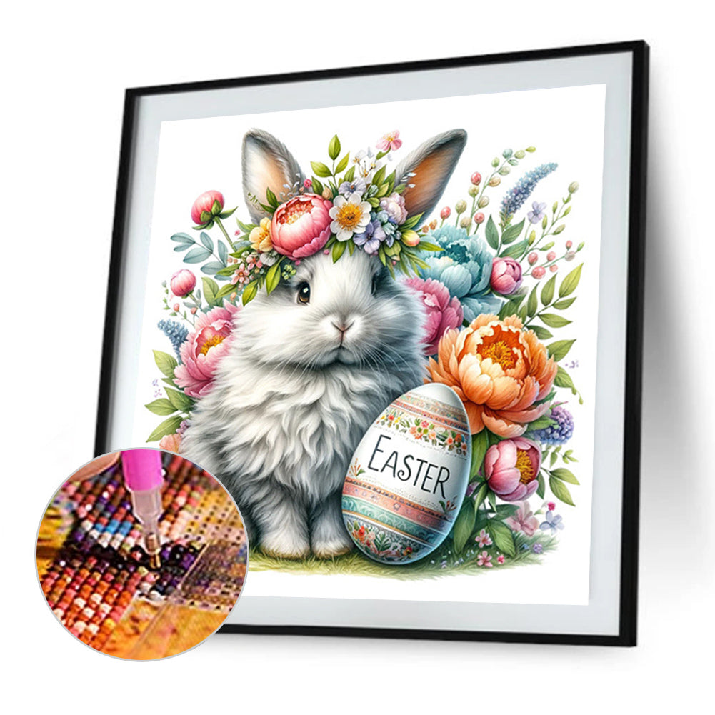 Easter Bunny - Full Square Drill Diamond Painting 40*40CM