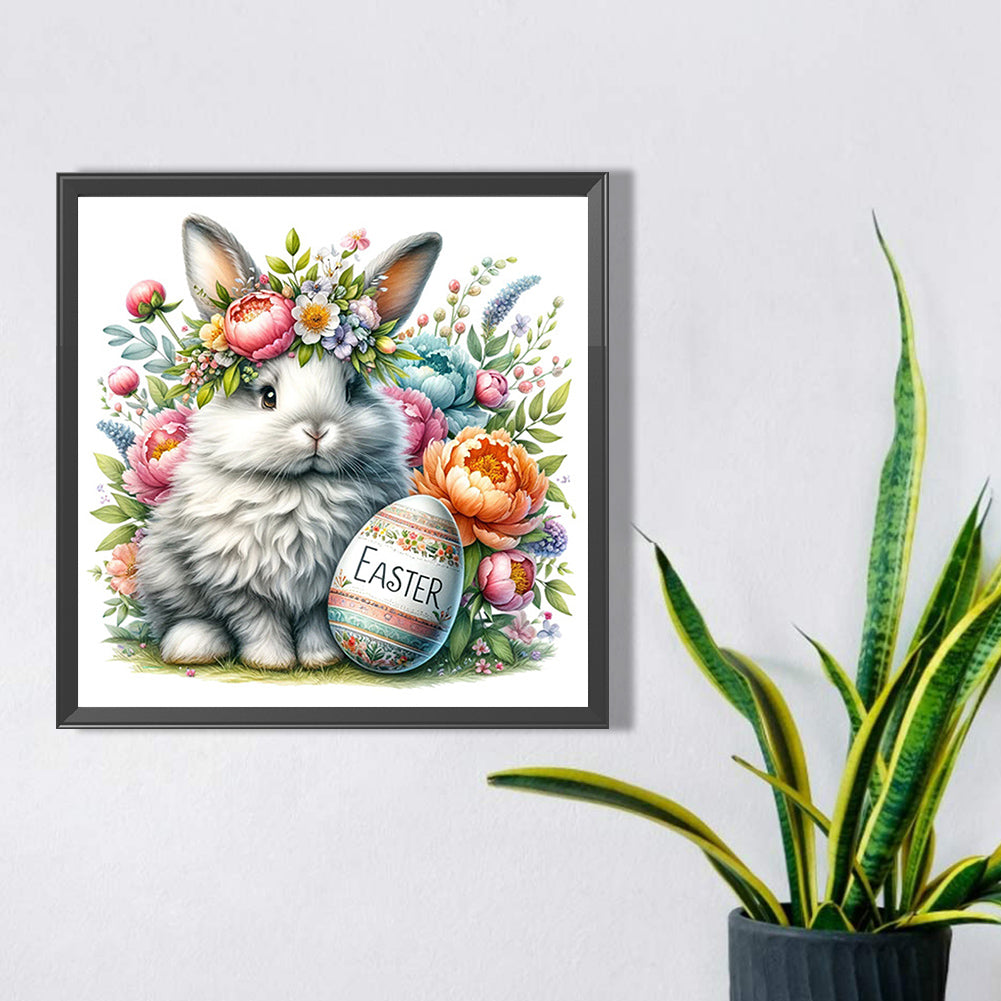 Easter Bunny - Full Square Drill Diamond Painting 40*40CM