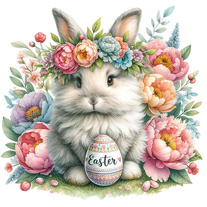 Easter Bunny - Full Square Drill Diamond Painting 40*40CM