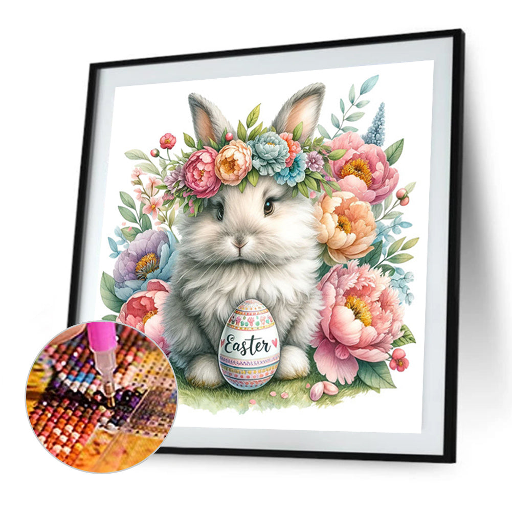 Easter Bunny - Full Square Drill Diamond Painting 40*40CM