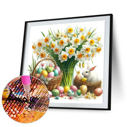 Easter Egg Bouquet - Full Round Drill Diamond Painting 30*30CM