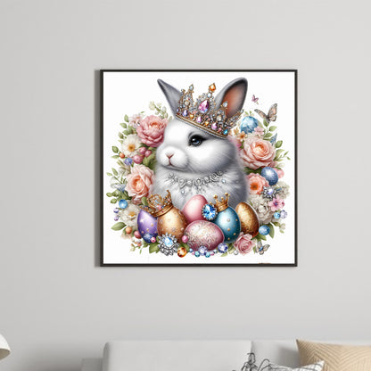 Jewelry Bunny - Full Round Drill Diamond Painting 30*30CM