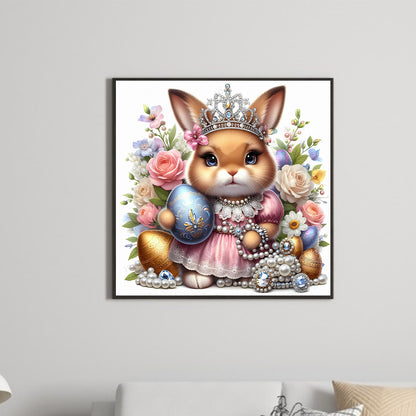 Jewelry Bunny - Full Round Drill Diamond Painting 30*30CM