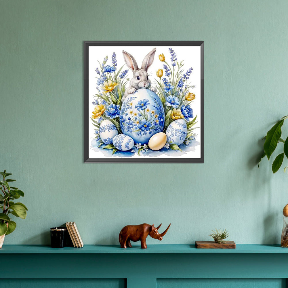 Easter Bunny - Full Round Drill Diamond Painting 30*30CM