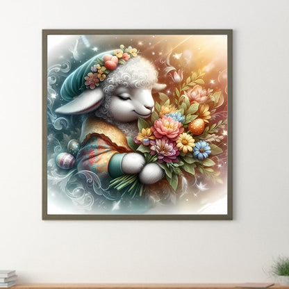 Alpaca - Full Round Drill Diamond Painting 30*30CM