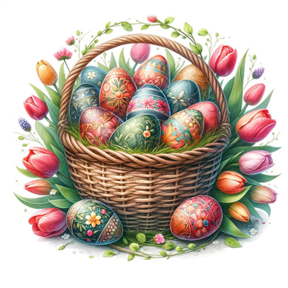 Easter Egg - Full Square Drill Diamond Painting 30*30CM