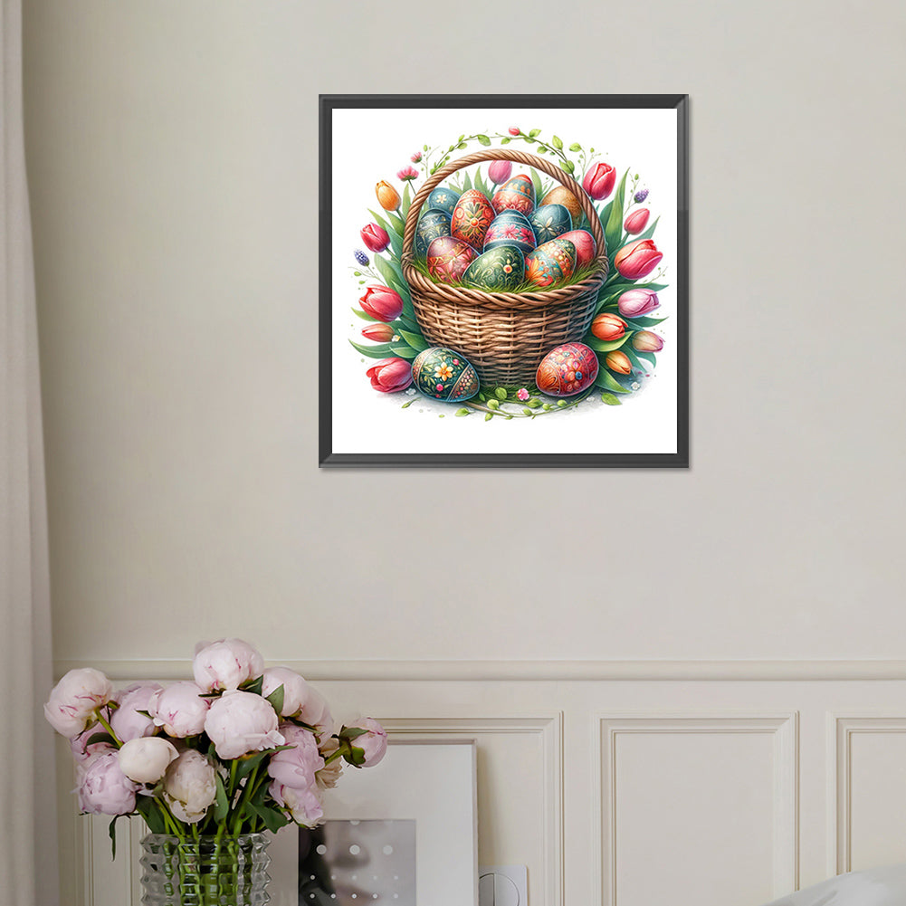 Easter Egg - Full Square Drill Diamond Painting 30*30CM