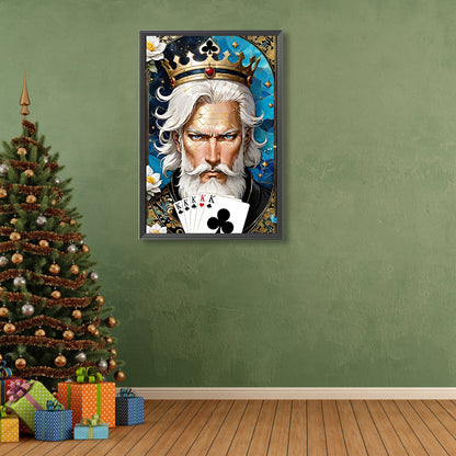 Jqk Poker Characters - Full Round Drill Diamond Painting 40*60CM