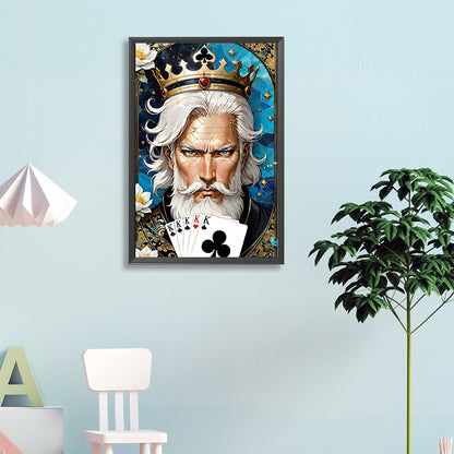 Jqk Poker Characters - Full Round Drill Diamond Painting 40*60CM