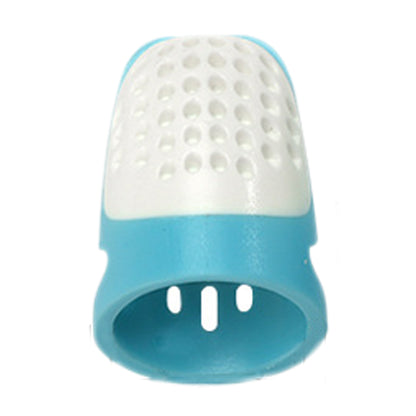 Sewing Thimble Finger Protector DIY Sewing Tool for Needlework (Blue Small)