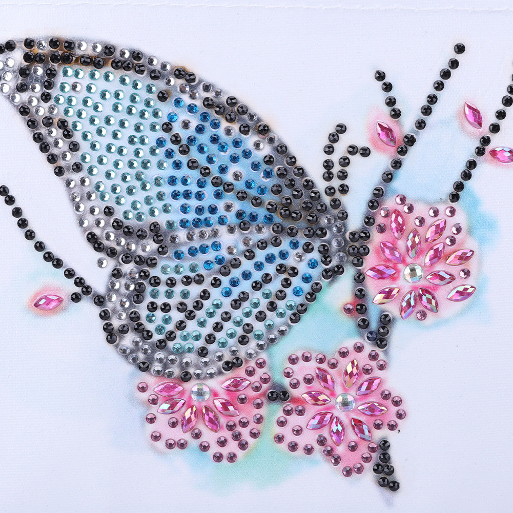 Special Shape DIY Diamond Painting Purses Diamond Art Clutch Bag (Butterfly)