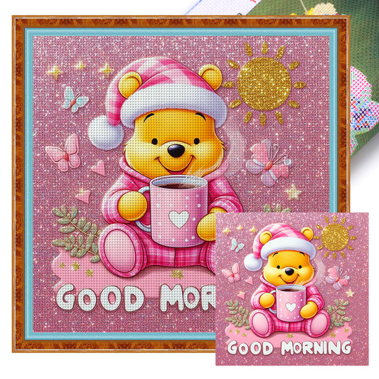 Winnie The Pooh - 11CT Stamped Cross Stitch 40*40CM