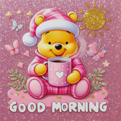 Winnie The Pooh - 11CT Stamped Cross Stitch 40*40CM