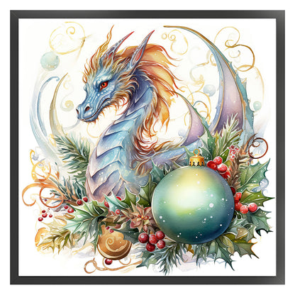 Dragon - 11CT Stamped Cross Stitch 40*40CM