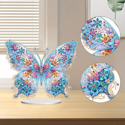 Butterfly Desktop Diamond Art Kits Diamond Art Tabletop Decor Home Office Decor