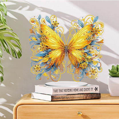 Butterfly Desktop Diamond Art Kits Diamond Art Tabletop Decor Home Office Decor