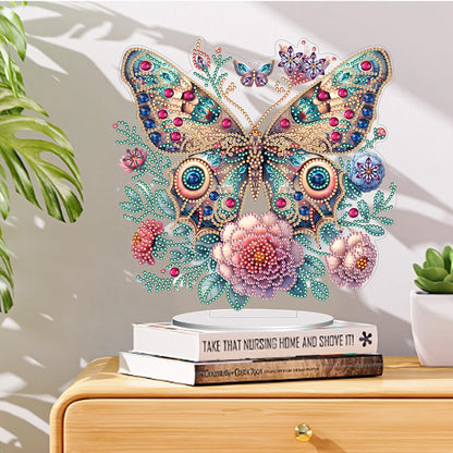 Butterfly Desktop Diamond Art Kits Diamond Art Tabletop Decor Home Office Decor