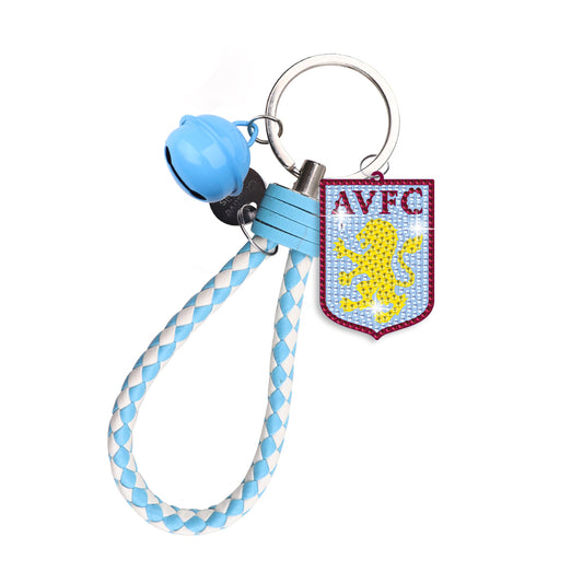 Double Side Aston Villa F.C. Diamond Painting Art Keychain Pendant Home Decor