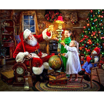 Santa Claus - Special Shaped Drill Diamond Painting 30*40CM