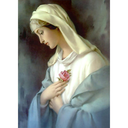 Virgin Mary - Special Shaped Drill Diamond Painting 40*30CM