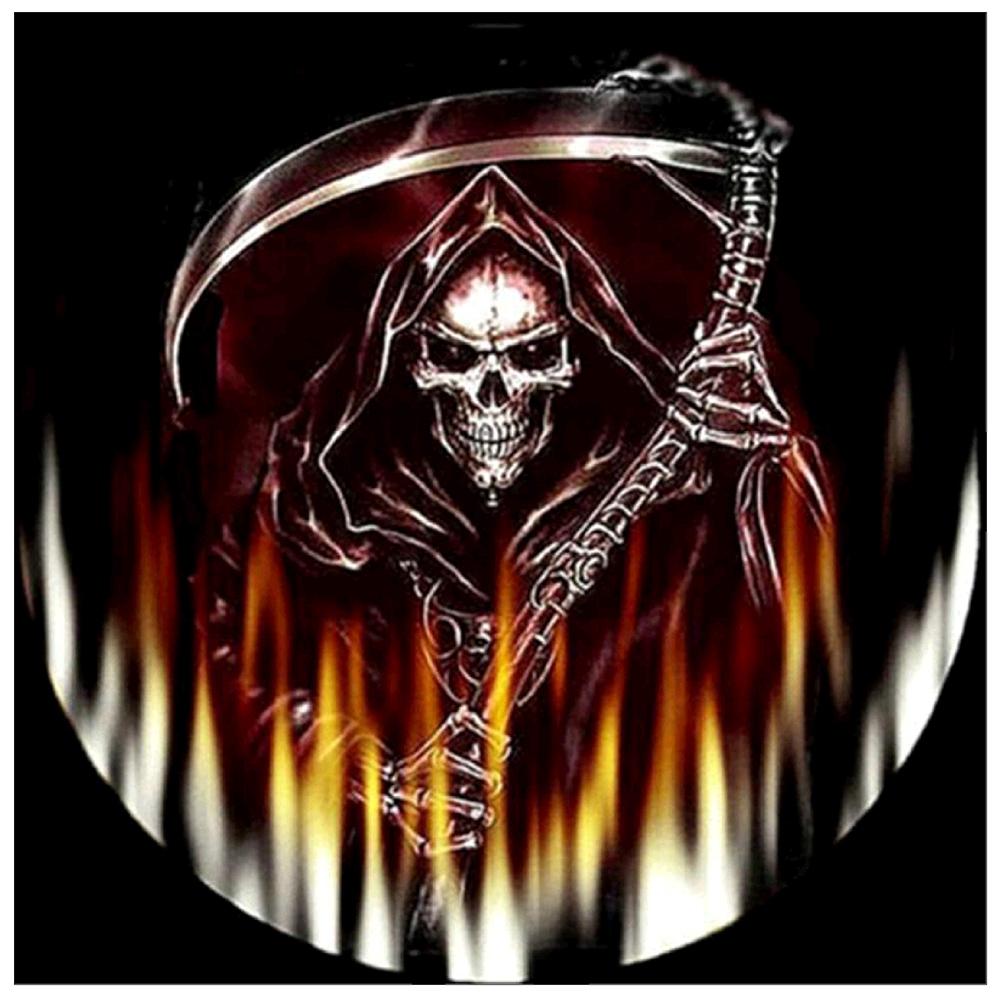 Skeleton Warrior - Full Round Drill Diamond Painting 30*30 CM