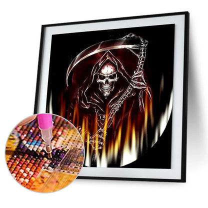 Skeleton Warrior - Full Round Drill Diamond Painting 30*30 CM